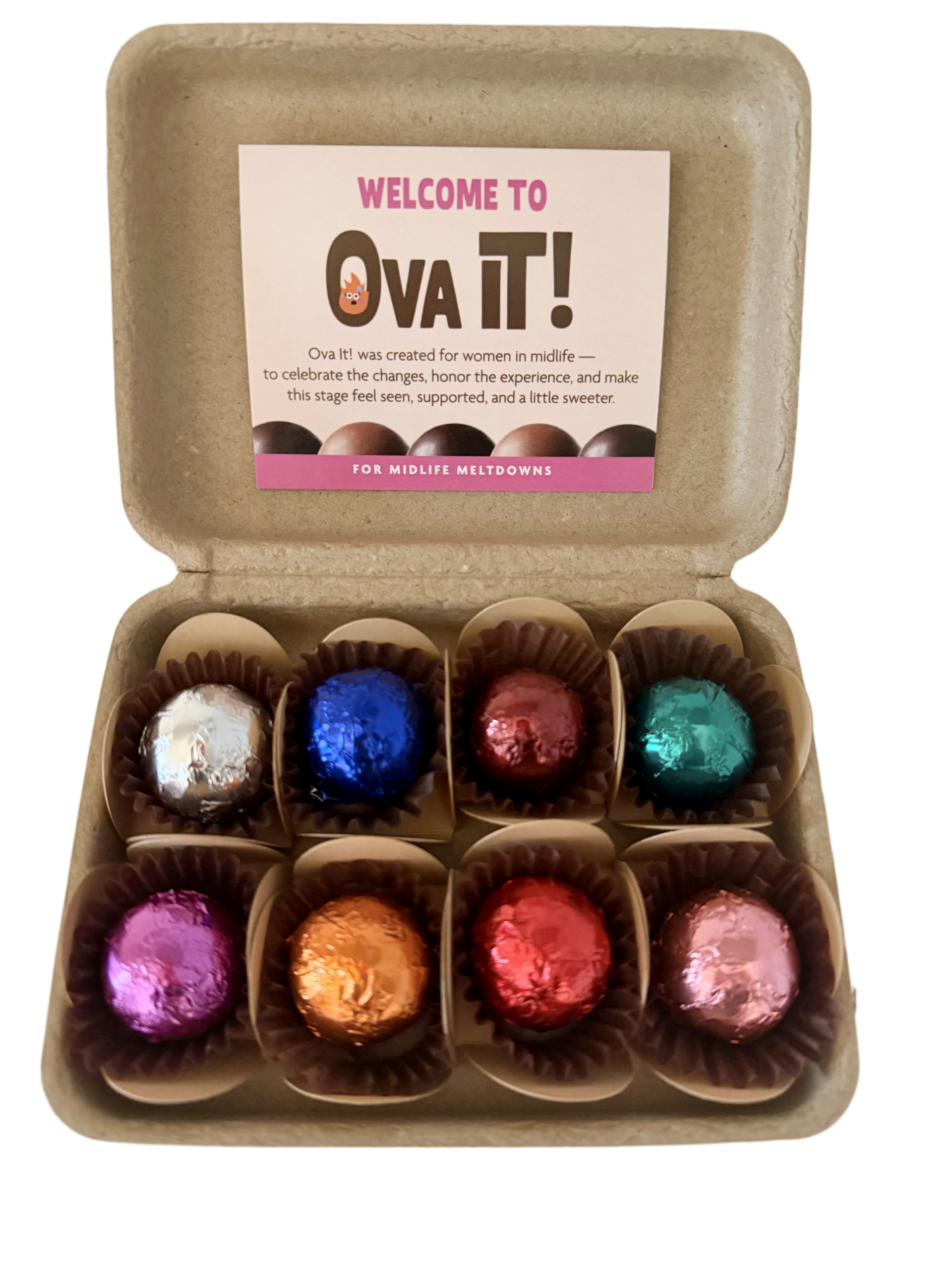 Ova It! Chocolate Box Open No Background